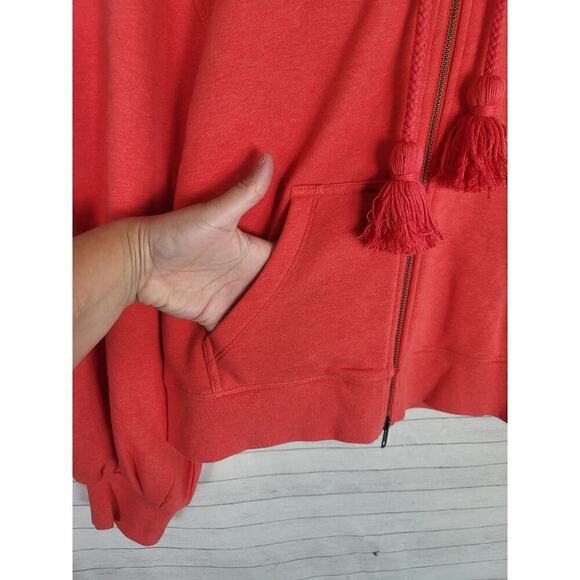 CAbi Deluxe Hoodie in Tangerine Orange,sz Small - Picture 4 of 15